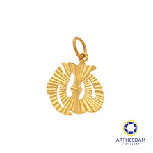 Load image into Gallery viewer, Arthesdam Jewellery 916 Gold Muslim Allah Pendant
