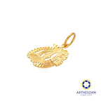 Arthesdam Jewellery 916 Gold Muslim Allah Pendant