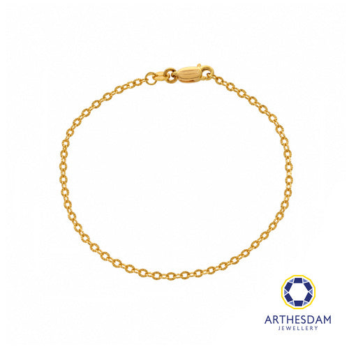 Arthesdam Jewellery 916 Gold Shiny Polo Bracelet