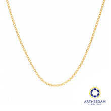 Load image into Gallery viewer, Arthesdam Jewellery 916 Gold Shiny Polo Chain
