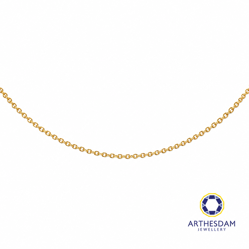 Arthesdam Jewellery 916 Gold Shiny Polo Chain