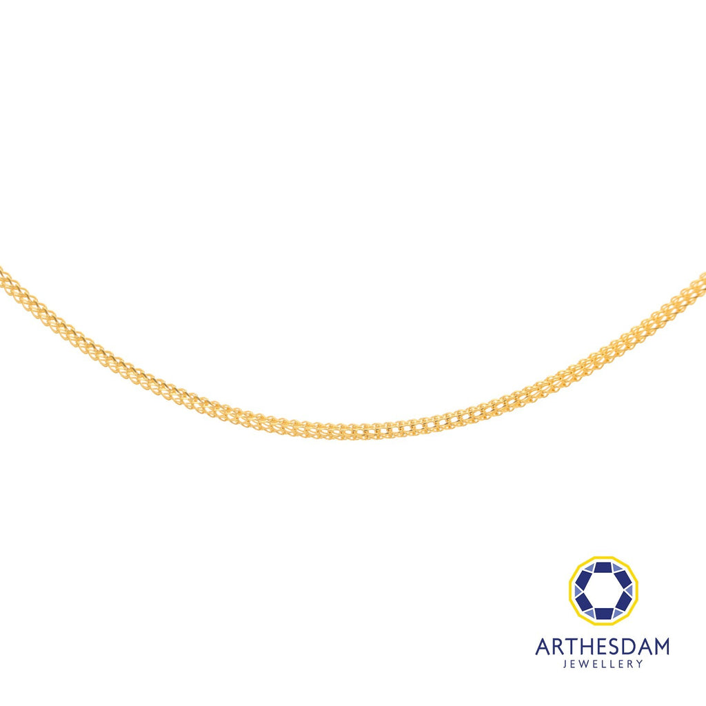 Arthesdam Jewellery 916 Gold Hollow Box Bracelet