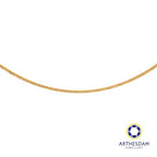 Arthesdam Jewellery 916 Gold Flat Cutting Chain