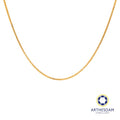 Arthesdam Jewellery 916 Gold Hollow Ice Cream Chain