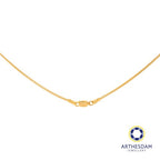 Arthesdam Jewellery 916 Gold People Chain