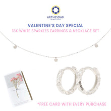 Load image into Gallery viewer, Valentine&#39;s Day Special - 18K Sparkle White Gold Set
