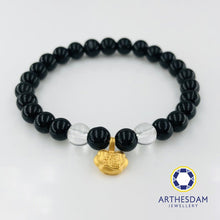 Load image into Gallery viewer, Arthesdam Jewellery 999 Gold Prosperity Wealth Lock Bracelet
