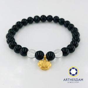 Arthesdam Jewellery 999 Gold Prosperity Wealth Lock Bracelet