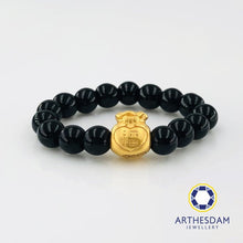 Load image into Gallery viewer, Arthesdam Jewellery 999 Gold Prosperity Fortune Bag with Bow Ring
