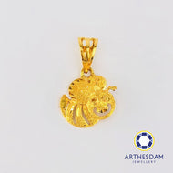 Arthesdam Jewellery 916 Gold Bee my Honey Pendant