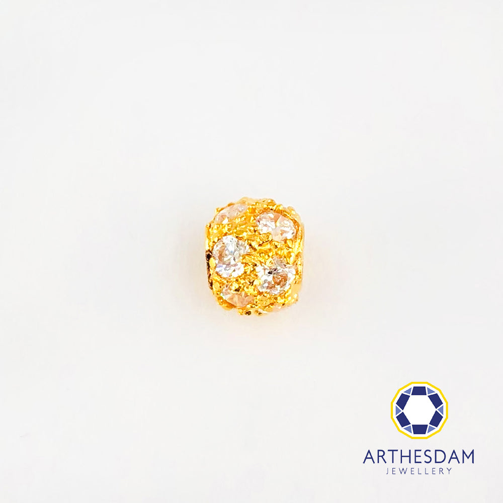 Arthesdam Jewellery 916 Gold Global Stone Pendant