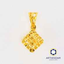 Load image into Gallery viewer, Arthesdam Jewellery 916 Gold Weaving Stories Diamond Pendant
