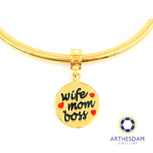 Load image into Gallery viewer, Arthesdam Jewellery 916 Gold Superwoman Charm
