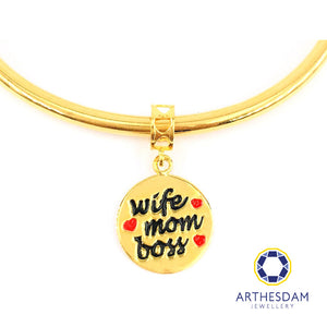 Arthesdam Jewellery 916 Gold Superwoman Charm