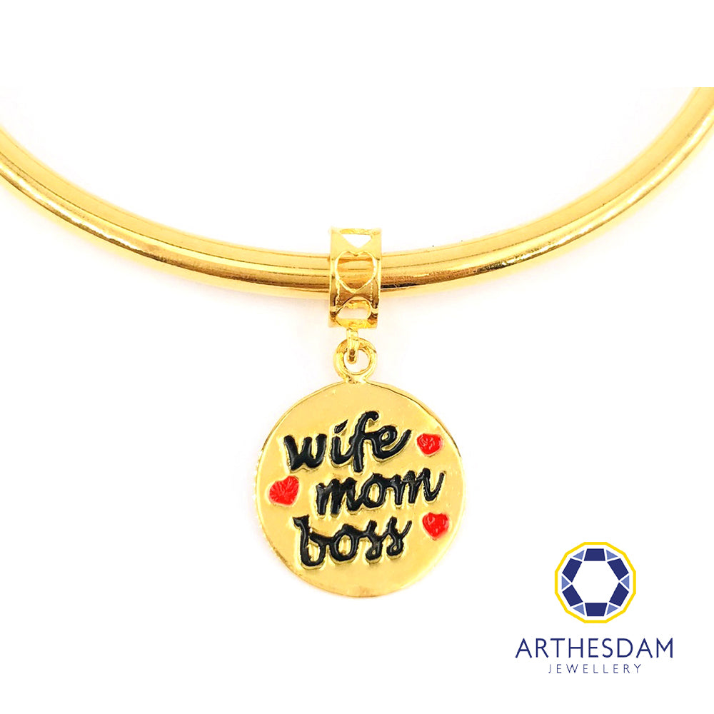 Arthesdam Jewellery 916 Gold Superwoman Charm