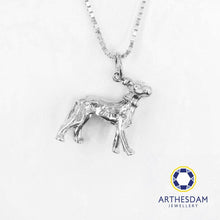 Load image into Gallery viewer, Arthesdam Jewellery 925 Silver Dog Pendant
