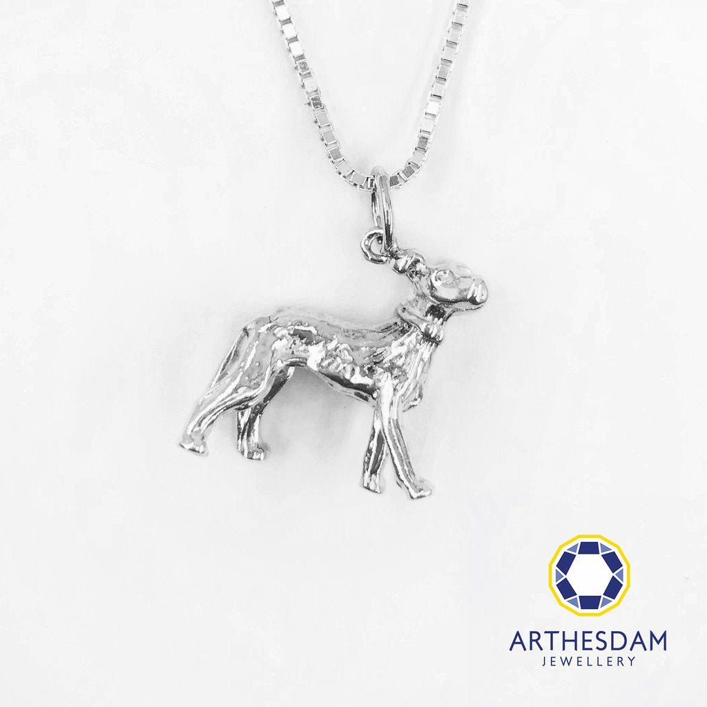 Arthesdam Jewellery 925 Silver Dog Pendant