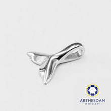 Load image into Gallery viewer, Arthesdam Jewellery 925 Silver Lucky Whale Tail Pendant
