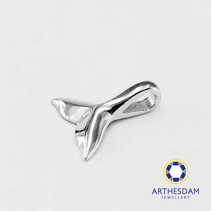 Arthesdam Jewellery 925 Silver Lucky Whale Tail Pendant