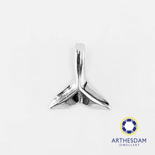 Load image into Gallery viewer, Arthesdam Jewellery 925 Silver Lucky Whale Tail Pendant
