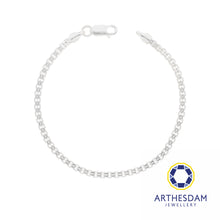 Load image into Gallery viewer, Arthesdam Jewellery 925 Silver Square Buckle Bracelet
