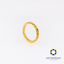 Load image into Gallery viewer, Arthesdam Jewellery 916 Gold Elegant Net Ring
