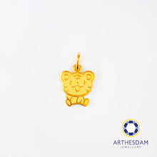 Load image into Gallery viewer, Arthesdam Jewellery 999 Gold Little Tiger Pendant
