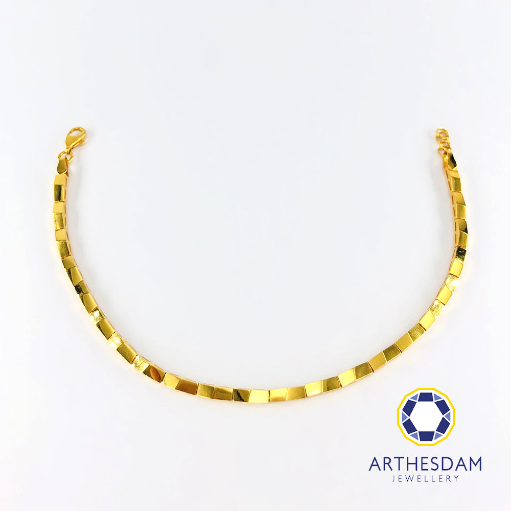 Arthesdam Jewellery 916 Gold Eternal Luxury Modern Bracelet