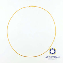Load image into Gallery viewer, Arthesdam Jewellery 916 Gold Single Loop Chain
