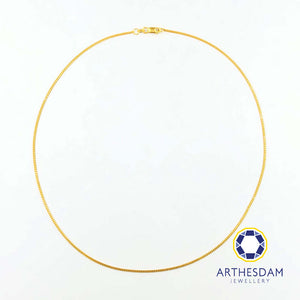 Arthesdam Jewellery 916 Gold Single Loop Chain