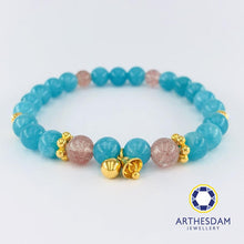 Load image into Gallery viewer, Arthesdam Jewellery 916 Gold Playful Bells Quartz Bracelet
