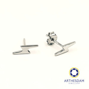 Arthesdam Jewellery 925  Silver Lightning Earrings