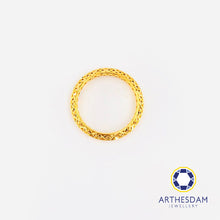 Load image into Gallery viewer, Arthesdam Jewellery 916 Gold Elegant Net Ring

