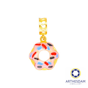 Arthesdam Jewellery 916 Gold Yummy Donut Charm