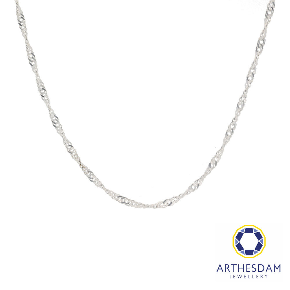 Arthesdam Jewellery 925 Silver Disco Chain