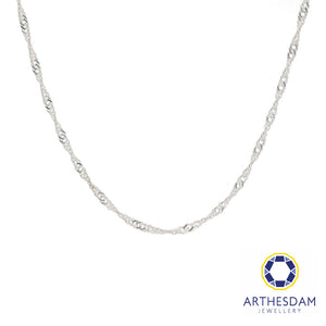 Arthesdam Jewellery 925 Silver Disco Chain