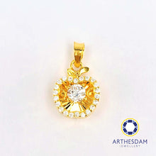 Load image into Gallery viewer, Arthesdam Jewellery 916 Gold Fancy Apple Dancing Pendant
