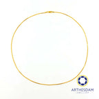 Arthesdam Jewellery 916 Gold Ice Cream Chain