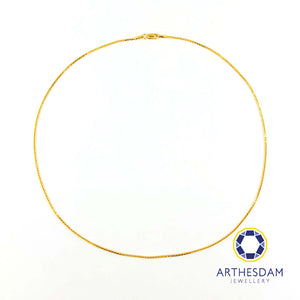 Arthesdam Jewellery 916 Gold Ice Cream Chain