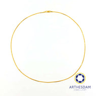 Arthesdam Jewellery 916 Gold Ice Cream Chain
