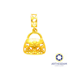 Load image into Gallery viewer, Arthesdam Jewellery 916 Gold Elegant Handbag Charm
