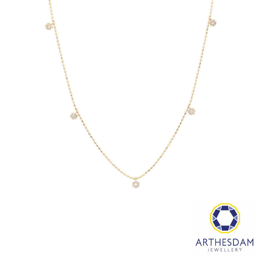 Arthesdam Jewellery 18K Yellow Gold 0.30CT Diamond Necklace