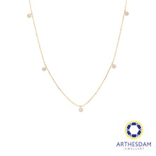 Load image into Gallery viewer, Arthesdam Jewellery 18K Yellow Gold 0.30CT Diamond Necklace
