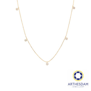Arthesdam Jewellery 18K Yellow Gold 0.30CT Diamond Necklace