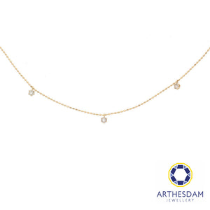 Arthesdam Jewellery 18K Yellow Gold 0.30CT Diamond Necklace