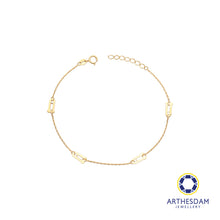 Load image into Gallery viewer, Arthesdam Jewellery 18K Yellow Gold Minimalist Rocket Bracelet
