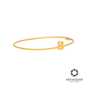 Arthesdam Jewellery 916 Gold Bee Bangle